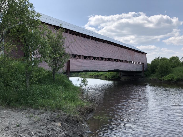 Des nouvelles du pont AlphonseNormandin Les ponts couverts au Québec